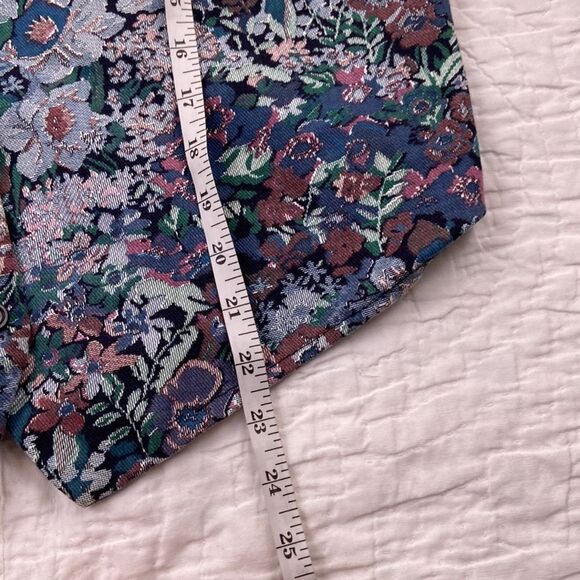 Vintage Floral Patterned Vest size Large - Picture 7 of 7